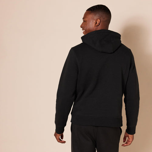 Amazon Essentials Men's Hooded Fleece Sweatshirt — blank garment