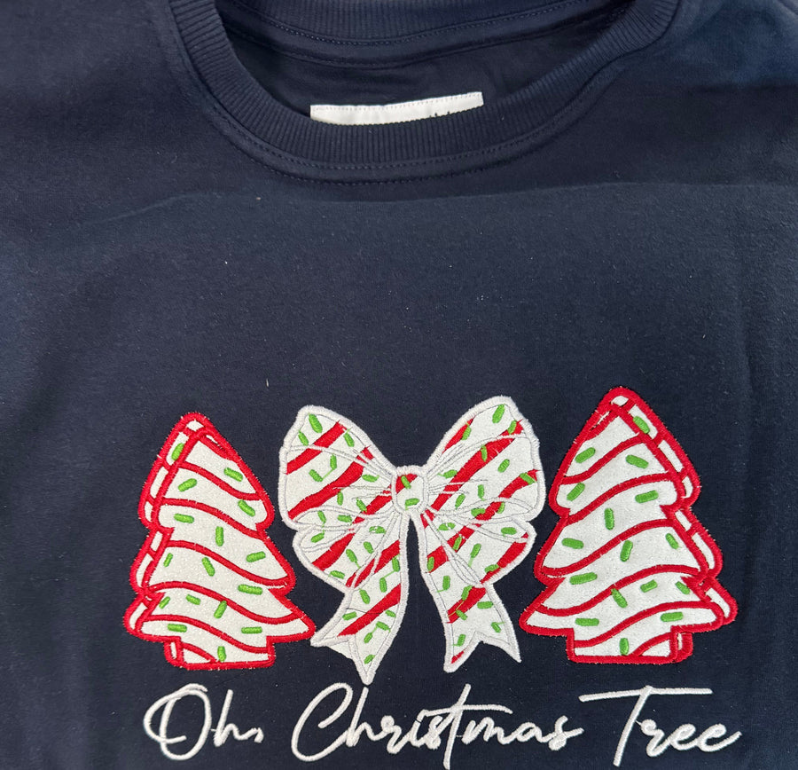 Christmas Tree Cake Crewneck